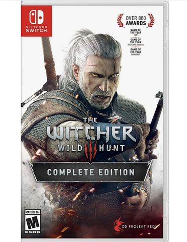 The Witcher 3: Wild Hunt (Ведьмак 3: Дикая охота) (картридж для Nintendo Switch, полностью на русском языке)