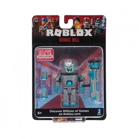 Игровая коллекционная фигурка Jazwares Roblox Core Figures Bionic Bill W6