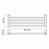 Exter K-5211 Полка для полотенец