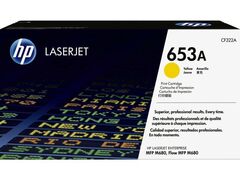 Картридж жёлтый HP 653A (CF322A) для принтеров и МФУ HP Color LaserJet Enterprise M680 (ресурс - 16500 страниц)