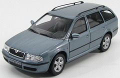 Skoda Octavia Combi Tour 1998 gray Stone metallic Abrex 1:43