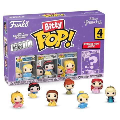 Фигурка Funko Bitty POP! Disney Princess 4 Pack Series 3