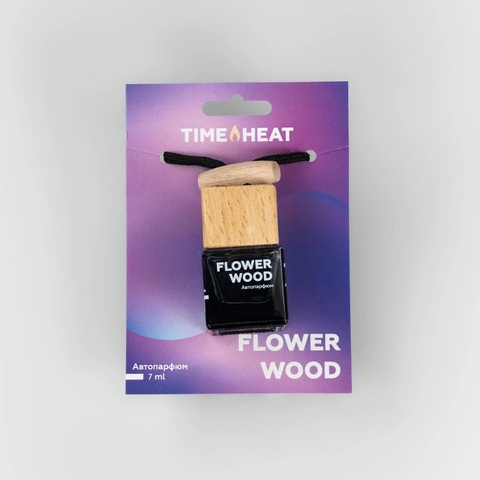 Автодиффузор Flower Wood 7 мл | TIME HEAT