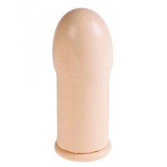 Насадка-удлинитель латексная Sitabella, 3,5 дюйма, телесного цвета