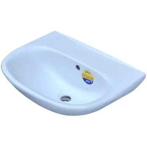 Jika 8.1039.1.000.109.9 ZETA раковина 550x440, без отверстия под смеситель, белый