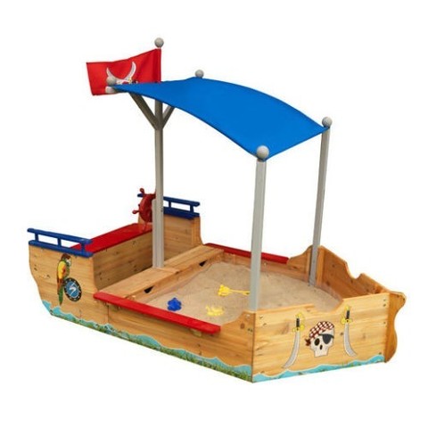 KidKraft Пиратская лодка Pirate Sandboat - песочница 00128_KE