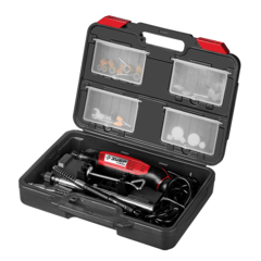 ЗУБР 160 Вт, d 3.2 мм, 41 предмет, электрический гравер, кейс (ЗГ-160 КН41)