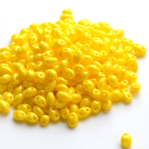 Бисер Twin желтый Т094