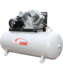 Компрессор РЕМЕЗА Ф-500LT100-11.0 (380В) горизонтальный с ременным приводом