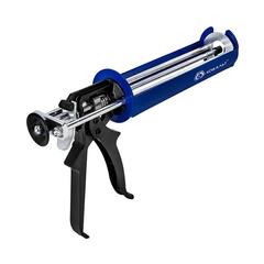 Пистолет для химических анкеров КОБАЛЬТ скелетный стальной корпус, 3-х штоковый поршень, 380-410 мл.