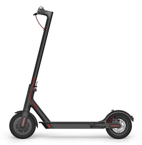 Электросамокат Xiaomi MiJia Smart Electric Scooter M365 (RU + покрышки) черный