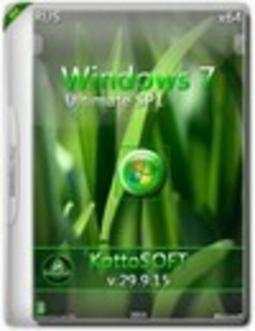 Windows 7 Ultimate SP1 x64 KottoSOFT v.29.9.15 [2015, RUS]