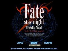 Fate/Stay Night (Playstation 2)