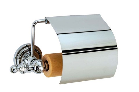 Держатель для туалетной бумаги с крышкой Boheme 10430