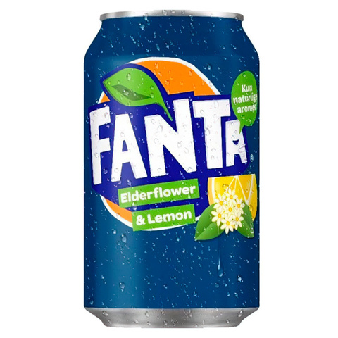 Fanta Elderflower & Lemon Фанта бузина-лимон 0,330 л