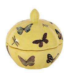 Шкатулка 16см G&C Box Round Pumpkin Yellow желтая