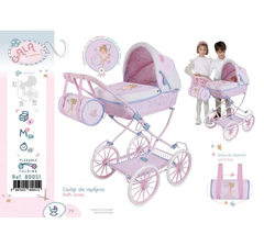 DeCuevas Коляска для кукол с сумкой, 81 см, серия Гала, складная  (80051)