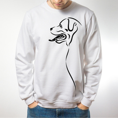 Свитшот "Силуэт Ротвейлера"