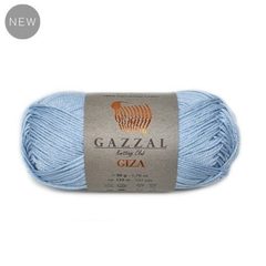 GAZZAL GIZA (100%  Мерсеризованный хлопок, 50гр/125м)