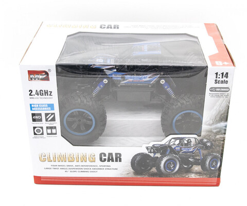 Радиоуправляемый краулер MZ Blue Climbing Car 1:14 2.4G - MZ-2838-B (MZ-2838-B) Полноприводный внедорожник, монстр-трак