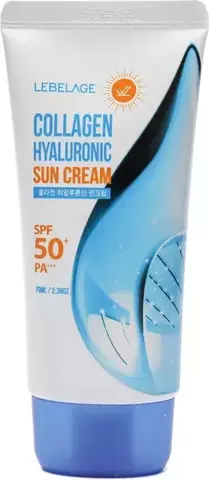 Lebelage Collagen Hyaluronic Sun Cream Крем для лица и тела солнезащитный с коллагеном и гиалуроновой кислотой