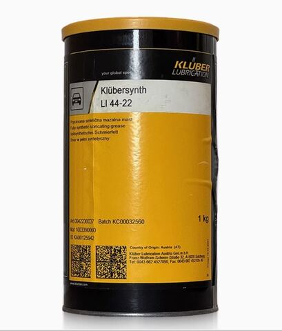KLUBER Klubersynth LI 44-22 - синтетическая низкотемпературная смазка - 1 кг