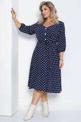 Платье Виктория (синее) П12479-3 LT Collection