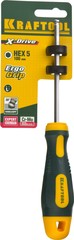 KRAFTOOL Х-Drive, Hex5 x 100, отвертка (250075-5-100)