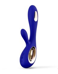 Синий вибратор-кролик Lelo Soraya Wave - 21,8 см. - 