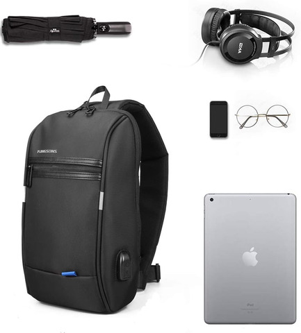 Картинка рюкзак однолямочный Kingsons   - 6