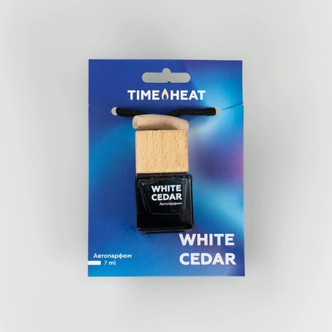 Автодиффузор White Cedar 7 мл | TIME HEAT