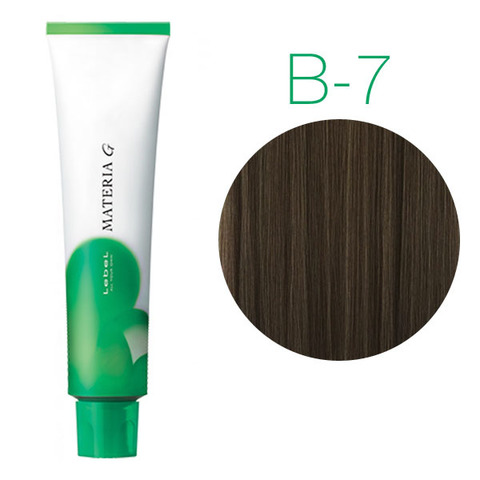 Lebel Materia Grey B-7 (блондин коричневый) - Перманентная краска для седых волос