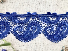 Кружево плетеное, ш. 10,5 см.