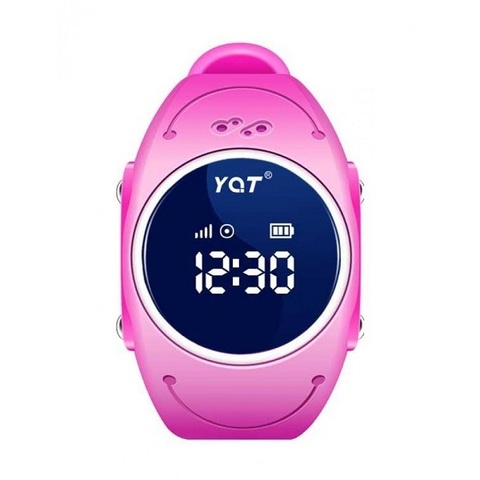 Детские умные GPS часы Smart Baby Watch W8 pink розовые
