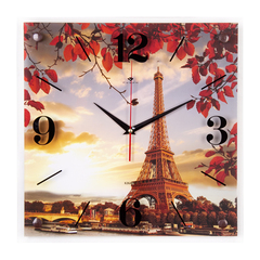 Часы настенные 3535-162 "Вечерняя Эйфелева башня"
