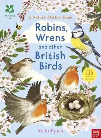National Trust: Robins, Wrens and Other British Birds - National Trust Sticker Spotter Books