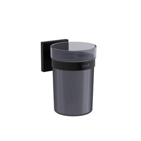 VitrA A4480636 Root Стаканчик для зубных щеток, черный матовый