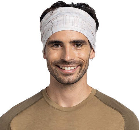 Картинка бандана-труба Buff CoolNet Abies Birch Grey - 3