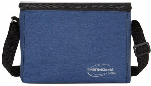 Сумка-термос Thermos Thermocafe 6 Can Cooler 5л. синий/черный (579409)