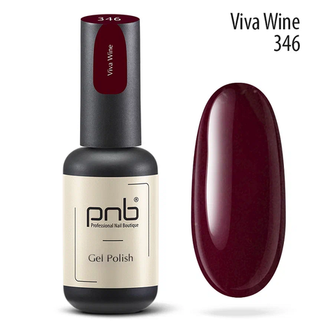 Гель лак PNB 346 Viva Wine, 8 ml