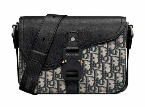 Сумка Dior Mini Saddle с ремешком