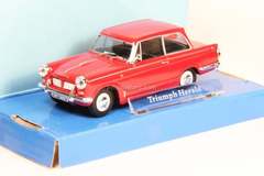 Triumph Herald red Cararama 1:43