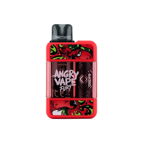 Brusko Angry Vape Fury 650 mah - Красный