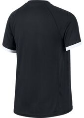 Детская футболка Nike Court Dry Top SS B - black/black/white/white