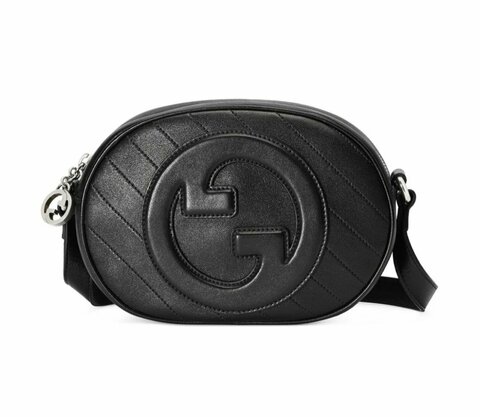 Сумка через плечо женская Gucci Blondie из кожи черный