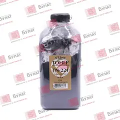 Тонер с девелопером БУЛАТ s-Line TN-221 для Konica Minolta bizhub C227 (Чёрный, банка 450 г)