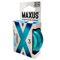 Презервативы Maxus G spot с двойной спиралью - 3 шт. - 