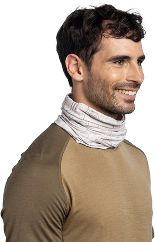 Картинка бандана-труба Buff CoolNet Abies Birch Grey - 4