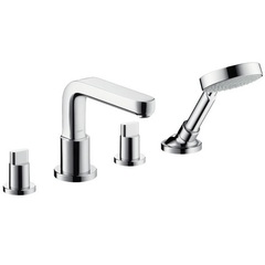 Смеситель на борт ванны Hansgrohe Metris S 31446000 фото