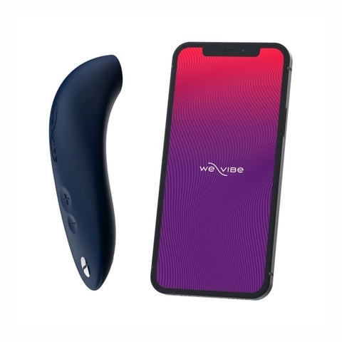 WE-VIBE Melt Бесконтактный клиторальный вакуумно-волновой стимулятор Голубой